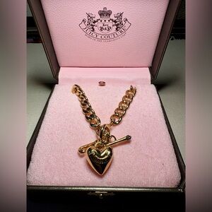 NIB Classic Juicy Couture charm necklace